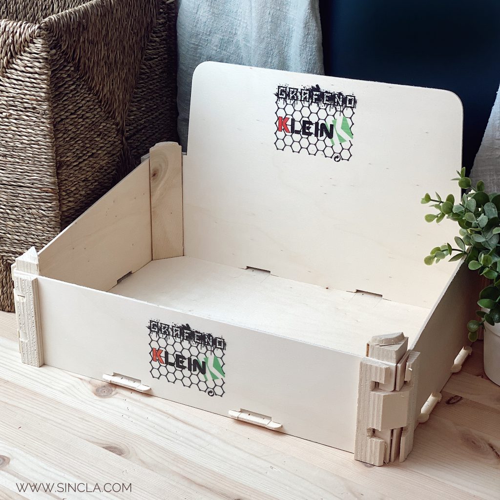 Expositor de madera personalizado
