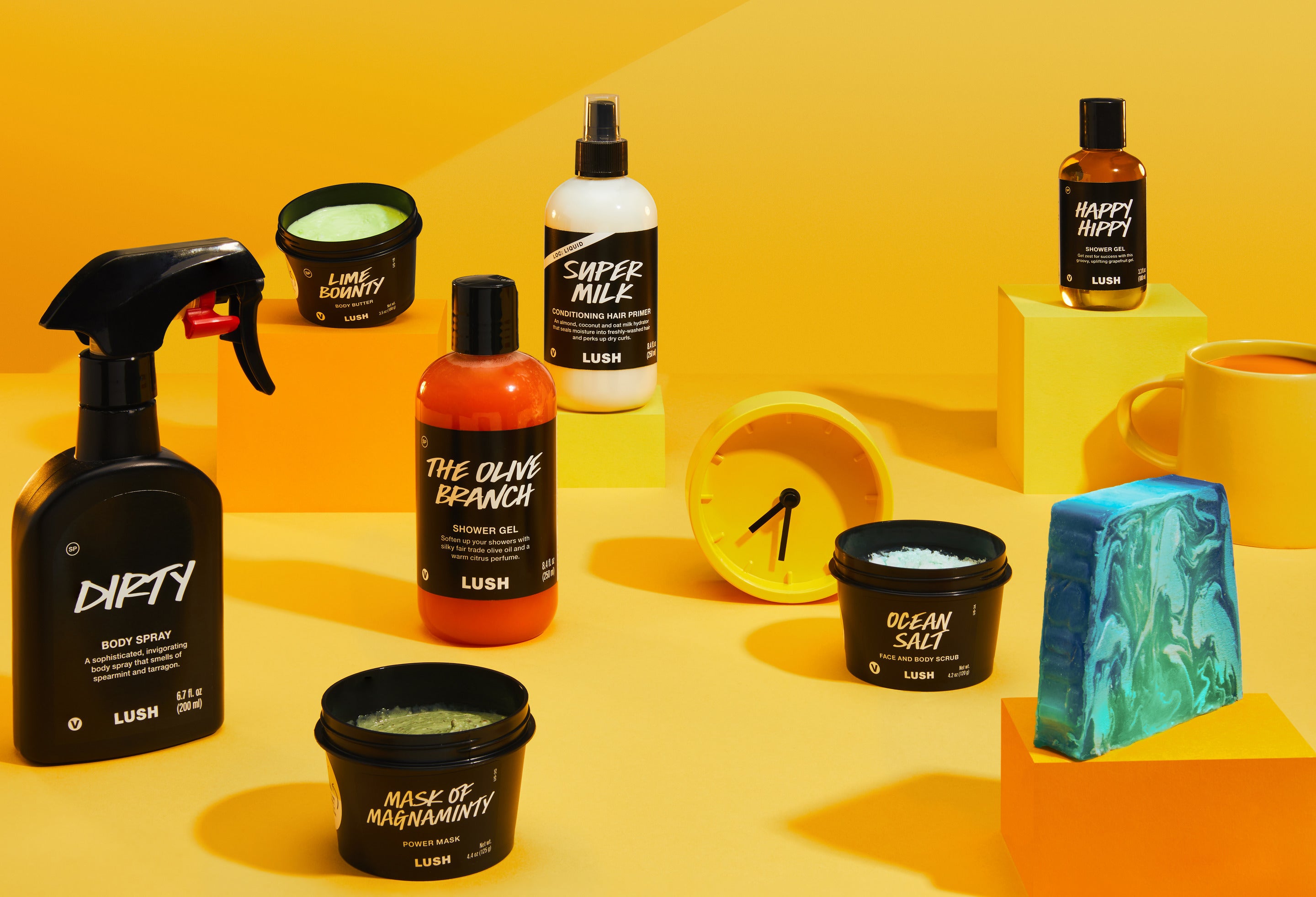 Lush packaging