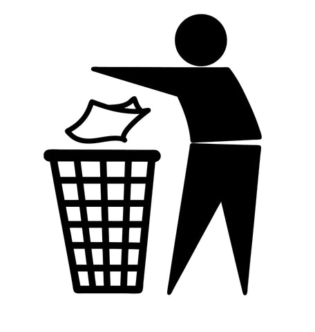 Recyclingsymbole auf Verpackungen