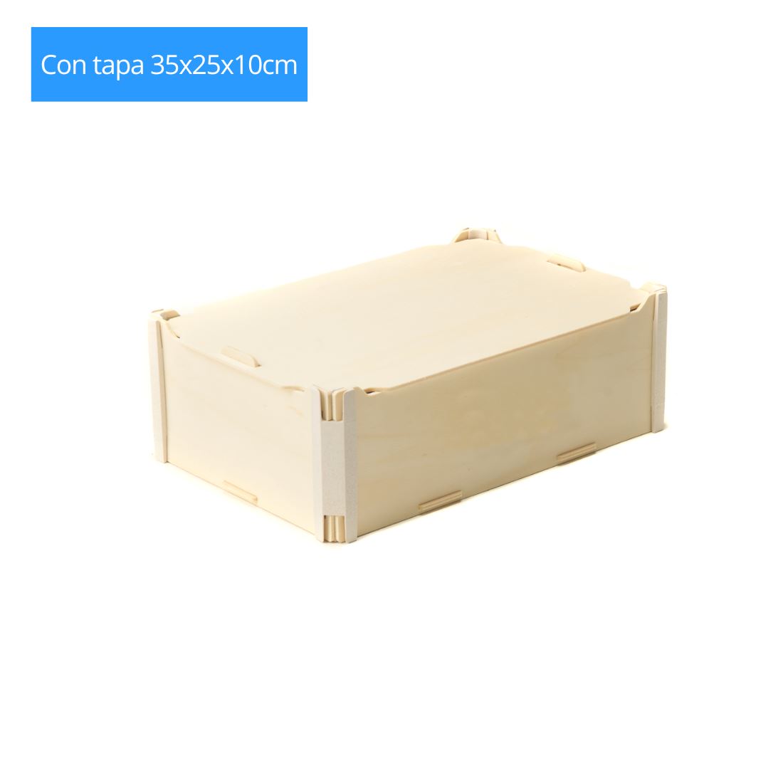 Unidades sueltas sin personalizar: Con tapa 35x25x10cm Sincla-box